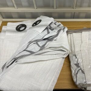 White and grey drapery panels-2